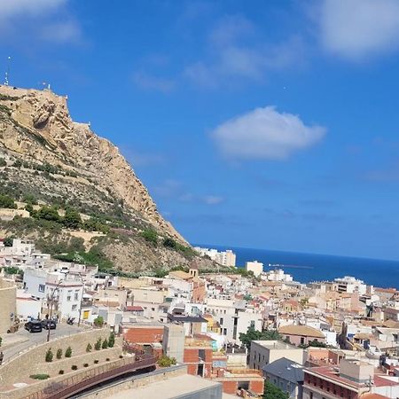 Corazon De Alicante Con Vistas Al Mar Y Al Castillo Ngoại thất bức ảnh