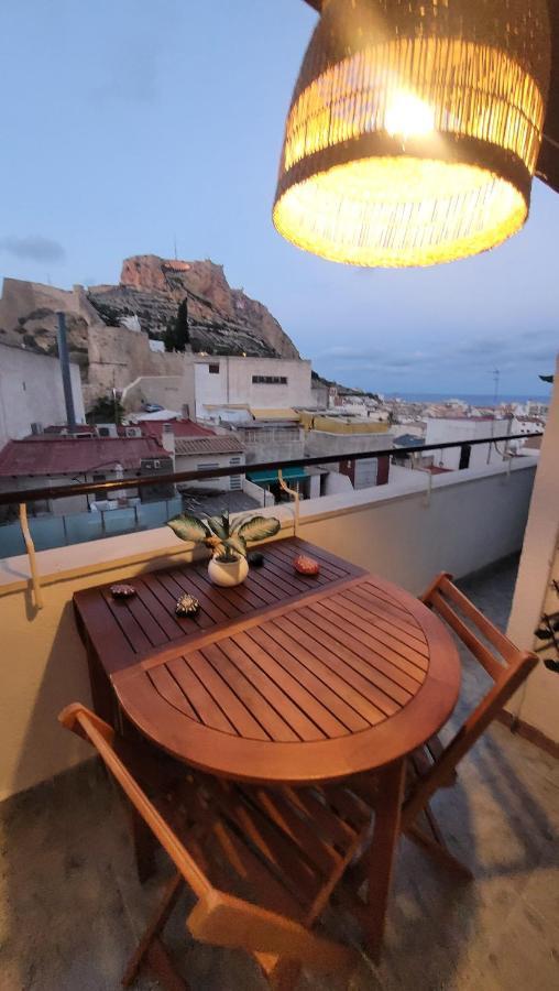 Corazon De Alicante Con Vistas Al Mar Y Al Castillo Ngoại thất bức ảnh