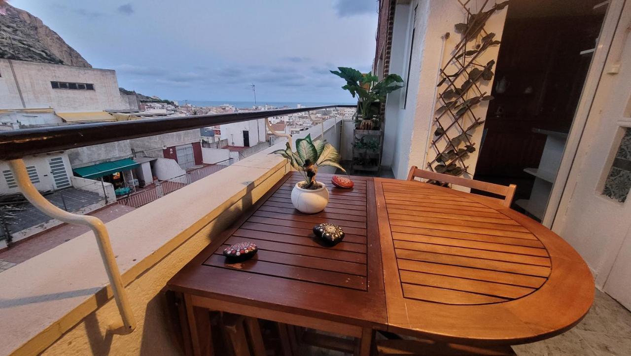 Corazon De Alicante Con Vistas Al Mar Y Al Castillo Ngoại thất bức ảnh